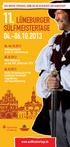 GRUSSWORT/DANKSAGUNG/SPONSOREN. GEScHIcHTE. Die Geschichte der Sülfmeistertage - Kopefest. Aktueller Sülfmeister. Ahnengalerie der Sülfmeister