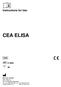 CEA ELISA. Instructions for Use E BioTina GmbH