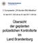 Übersicht der geplanten polizeilichen Kontrollorte im Land Brandenburg