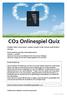 CO2 Onlinespiel Quiz