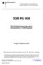SSB RU 008. Schnittstellenbeschreibung für blockselektive T-DAB-Repeater. Ausgabe: September 2005