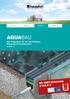 AquABAU Das Programm für ein nachhaltiges Regenwassermanagement