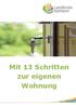 Mit 13 Schritten zur eigenen Wohnung