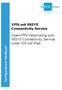 VPN mit INSYS Connectivity Service OpenVPN-Verbindung zum INSYS Connectivity Service unter ios mit ipad. Konfigurations-Handbuch