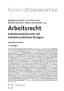 NomosKommentar. Wolfgang Däubler Jens Peter Hjort Michael Schubert Martin Wolmerath [Hrsg.] Individualarbeitsrecht mit kollektivrechtlichen Bezügen