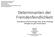 Determinanten der Fremdenfeindlichkeit