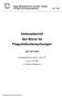 Schlussbericht des Büros für Flugunfalluntersuchungen