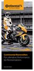 Continental Rennreifen: Für ultimative Performance bei Renneinsätzen.