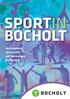 SPORTIN BOCHOLT. Sportangebote, Sportvereine und Sportanlagen im Überblick