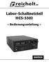 Labor-Schaltnetzteil HCS-3302