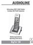 Schnurloses DECT-/GAP-Telefon Cordless DECT/GAP telephone Bedienungsanleitung Operating Instructions BigTel 120
