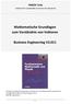 Mathematische Grundlagen zum Verständnis von Vektoren. Business Engineering V2.011