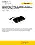 USB-C Multiport Adapter für Laptops - 4K HDMI oder VGA - USB Derzeitig nicht kompatibel mit 2017 MacBook Pro oder imac