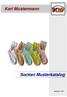 Karl Mustermann. Socken Musterkatalog. Katalog-Nr. 10/06