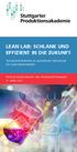 LEAN LAB: SCHLANK UND EFFIZIENT IN DIE ZUKUNFT PROZESSOPTIMIERUNG IN LABOREN MIT METHODEN DES LEAN MANAGEMENT