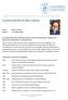 Curriculum Vitae Prof. Dr. Peter R. Schreiner