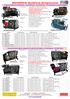 Technische Daten SCA100 Elektro - SCA100 Benzin - SCA100 Diesel - SCA100 Elektro & Benzin Kompakt