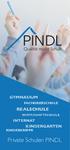 GYMNASIUM FACHOBERSCHULE REALSCHULE WIRTSCHAFTSSCHULE INTERNAT KINDERGARTEN KINDERKRIPPE. Private Schulen PINDL