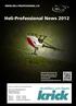 krick Heli-Professional News 2012 Modellbau vom Besten