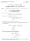 Grundlagen der Mathematik II Lösungsvorschlag zum 10. Tutoriumsblatt