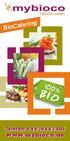 BioCatering. Telefon: