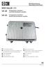 WISI VALUE LINE VX 24 VX 25. Betriebsanleitung Operating instructions. Ortsgespeister Verstärker / Local feed distribution amplifier