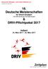 Zeitplan. Velbert 24. März März für Show-Gruppen (mit EM-Sichtung Formationslauf) & Deutscher Rollsport- und Inline-Verband e.v.