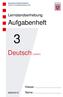 Hessisches Kultusministerium Institut für Qualitätsentwicklung (IQ) Lernstandserhebung. Aufgabenheft. Deutsch (Lesen) Klasse:... Name:...