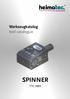 Werkzeugkatalog tool catalogue SPINNER TTC 300S