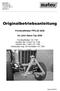 Originalbetriebsanleitung