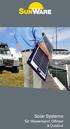 Solar Systeme für Wassersport, Offroad & Outdoor