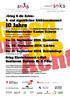 rieg die Acht «Grieg & die Achte» 4. und eigentliches Jubiläumskonzert 10 Jahre Sinfonieorchester Kanton Schwyz Sa, 13. September 2014, Einsiedeln