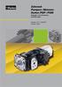 Zahnrad- Pumpen / Motoren Serien PGP / PGM Grauguß- und Aluminium- Ausführungen. Katalog HY /DE Februar 2005