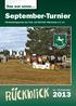 Das war unser. September-Turnier. Pferdeleistungsschau des Pony- und Reit-Club Volkmarode u.u. e.v September