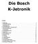 Die Bosch K-Jetronik Inhalt