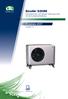 EcoAir 520M. Preisliste Modulierende Luft/Wasser Wärmepumpe für die Aussenaufstellung. Register 5.1. EHPA-Gütesiegel