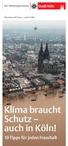 Klima braucht Schutz auch in Köln!