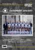 Volleyball - Bundesliga - Saison 16/17. Saisonheft 2016/2017