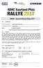 DMSB - Ausschreibung Rallye 2017