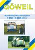 Rundballen-Wickelmaschine G-5020 / G-5020 Inliner