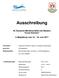 Ausschreibung. 49. Deutsche Meisterschaften der Masters Kurze Strecken in Magdeburg vom Juni 2017