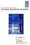 Technisches Datenblatt USV-System Power Modular Concept 200