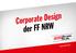 Corporate Design der FF NRW. Stand Mai 2017