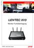 Stand LEIVTEC XV LEIVTEC XV3. Monitor-Funkübertragung. LEIVTEC - einfach besser messen!