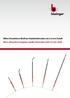 Mikro Dissektions Wolfram-Nadelelektroden mit 2,4 mm Schaft Micro dissection tungsten needle electrodes with 2,4 mm shaft