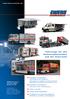 Fahrzeuge für den Katastrophenschutz und die Feuerwehr.  Gerätewagen / Geräteanhänger mit Dachklappen oder Rollladen für