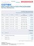 COTEK Wechselrichter Verkaufspreisliste inkl. technische Daten per