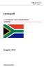 Länderprofil. Ausgabe G-20 Industrie- und Schwellenländer Südafrika. Statistisches Bundesamt