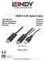 HDMI 2.0 4K Hybrid Cable