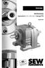 Getriebe. Betriebsanleitung Typenreihen R..7, F..7, K..7, S..7, Spiroplan W. Ausgabe 09/ / /040/97